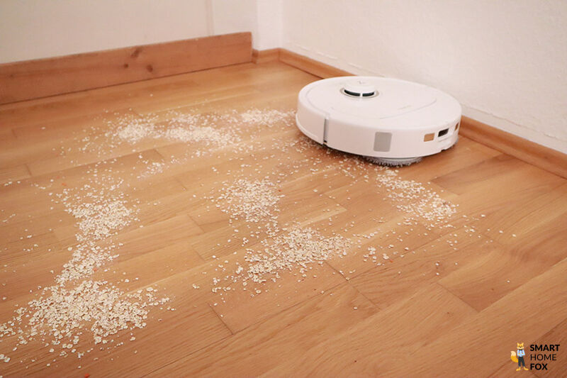 Roborock Q Revo MaxV im Saugtest